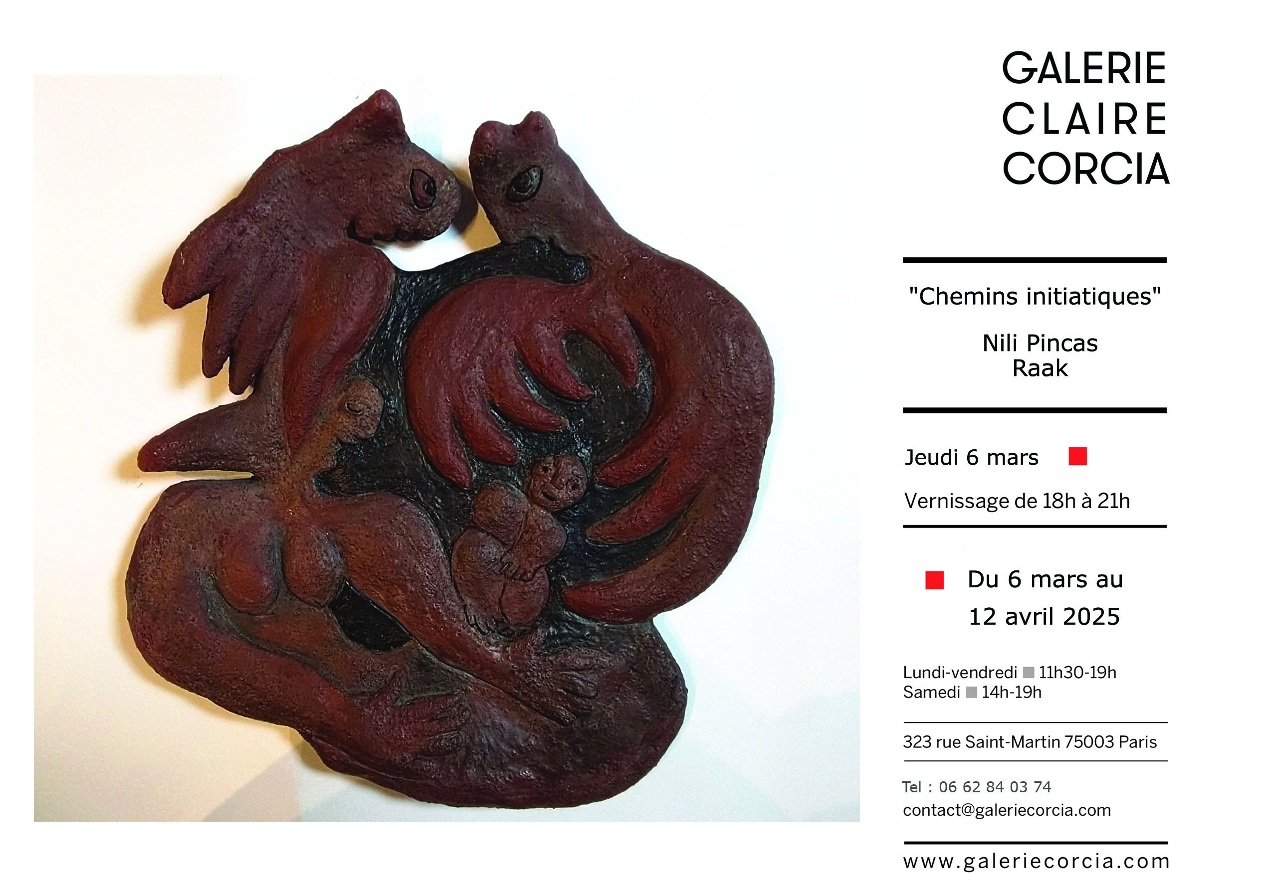 raak exposition galerie corcia paris 2025